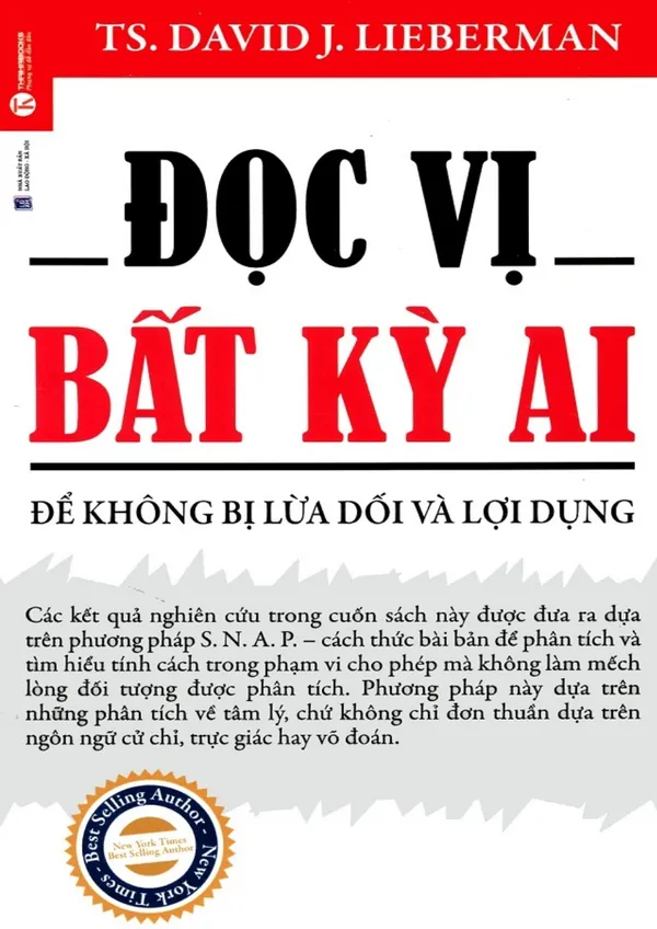 Đọc Vị Bất Kỳ Ai – Để Không Bị Lừa Dối Và Lợi Dụng - David J. Liebermen [Ebook]