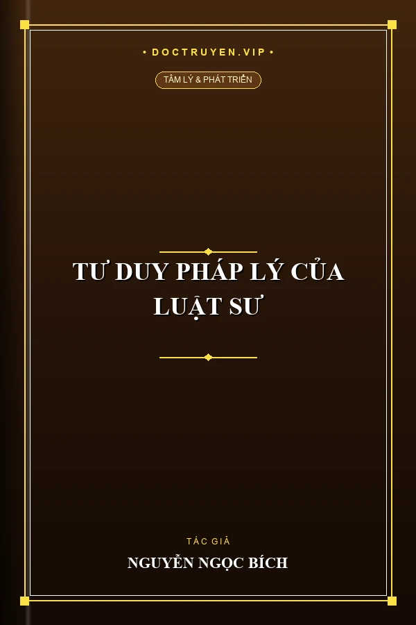 Tư Duy Pháp Lý Của Luật Sư